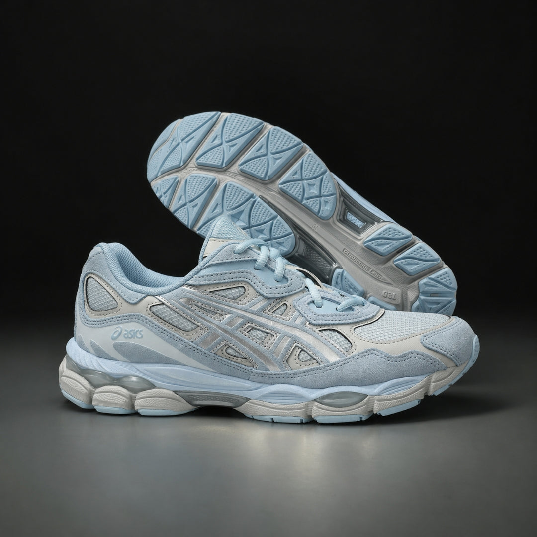 AI product image | ASICS Gel NYC Storm Cloud Pure Silver | source:ASICS Gel-NYC Storm Cloud Pure Silver.jpg