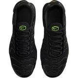 Nike Air Max Plus Older Kids' Shoes Black/Black/Volt Ice