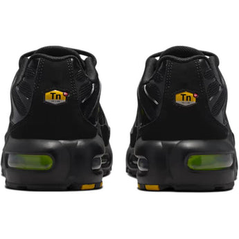 Nike Air Max Plus Older Kids' Shoes Black/Black/Volt Ice