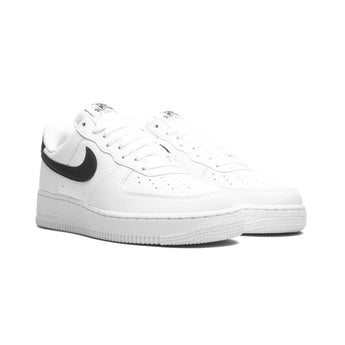 Nike Air Force 1 Low '07 White Black Pebbled Leather CT2302-100 product image 2