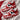 Custom Air Force 1 Crimson Eclipse Flame Drip Trainers
