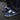 Custom Air Force 1 Royal Night Flame Drip Trainers