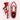 Custom Air Force 1 Scarlet Eclipse Flame Drip Trainers