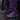 Custom Air Force 1 Violet Eclipse Flame Drip Trainers