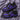 Custom Nike Air Force 1 Violet Shadow Flame Drip Trainers