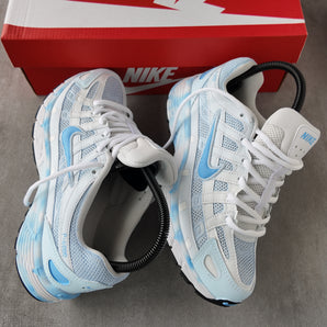 Custom NIKE P-6000 'Glacier Ink Drip'