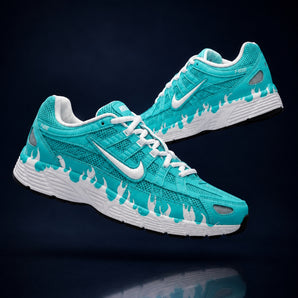 Custom NIKE P-6000 'Tiffany Teal Inferno'