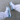 Custom Nike P-6000 Storm Blue Silver Mist Metallic Grid Trainers
