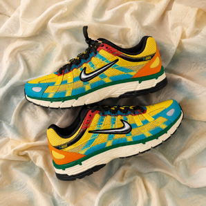 Custom Nike P-6000 Tropical Sun Lagoon Dream Grid Trainers