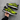Custom Nike P-6000 Volt Lime Cyber Glow Mesh Trainers