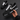 Custom Air Force 1 Noir White Galaxy Charm Trainers product image 2