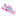 Custom Asics Pink Aqua Melody Trainers