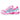 Custom Asics Pink Aqua Melody Trainers