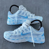 Custom NIKE P-6000 'Glacier Ink Drip' - Image 1