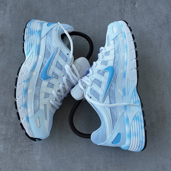 Custom NIKE P-6000 'Glacier Ink Drip' - Image 3
