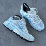 Custom NIKE P-6000 'Glacier Ink Drip' - Image 4