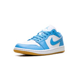 Jordan 1 Low White Gum Light Brown Dark Powder Blue (Women's) DC0774-104 product image 4