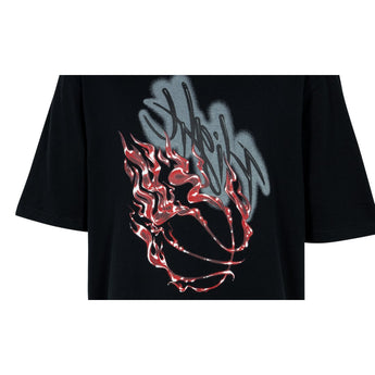 Travis Scott x Jordan Flight Graphic T-Shirt Black DO4101-010 product image 2