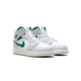 Jordan 1 Mid White Pure Platinum Pine Green (GS) DQ8423-142 product image 2