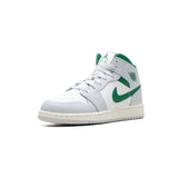 Jordan 1 Mid White Pure Platinum Pine Green (GS) DQ8423-142 product image 7