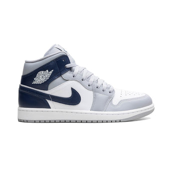 Jordan 1 Mid Wolf Grey Midnight Navy DQ8426-104 product image 7