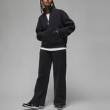 Jordan Flight Fleece Women's Quarter-Zip Top Black