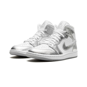Jordan 1 Mid SE Metallic Silver (Women's) product image 2