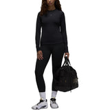 Jordan Sport Women's Long-Sleeve Bodycon Top Black