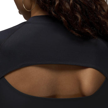 Jordan Sport Women's Long-Sleeve Bodycon Top Black