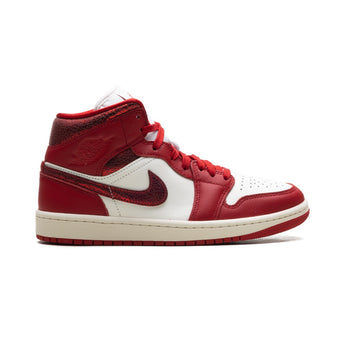 Jordan 1 Mid SE Red Cracked Leather (Women's) HJ9337-106 product image 6