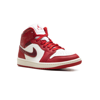 Jordan 1 Mid SE Red Cracked Leather (Women's) HJ9337-106 product image 7