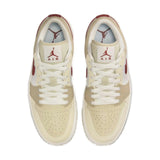 Jordan 1 Low SE Desert Khaki Red Sepia (Women's) product image 4
