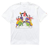 LeBron 'Heat Wave' Men's Basketball T-shirt White product image