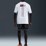 LeBron 'Heat Wave' Men's Basketball T-shirt White product image 4