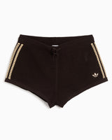 Adidas Crochet Shorts Aurora Coffee Magic Beige (KQ6653) - product image 1