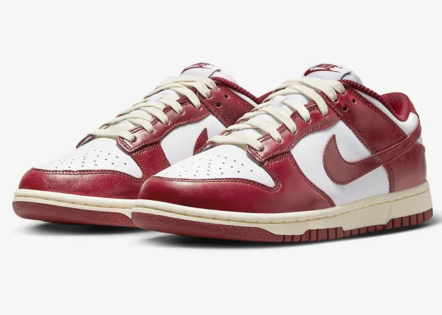 Double Boxed  179.99 Nike Dunk Low PRM Team Red Double Boxed