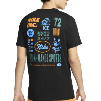 Nike Mens Dri-FIT Fitness T-Shirt Black