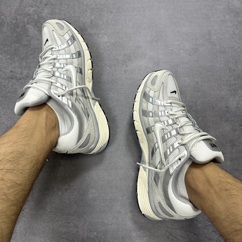 Nike P-6000 Light Bone Pale Ivory - Double on-foot view (2026-10-10)