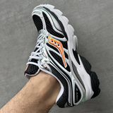 Saucony ProGrid Omni 9 Speed Shades White Black Orange