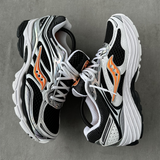 Saucony ProGrid Omni 9 Speed Shades White Black Orange