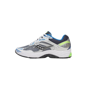 DBE manual product image | S70739-59-UK7 | Saucony ProGrid Omni 9 Grey Slime Blue | 02