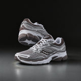 AI product image | Saucony ProGrid Omni 9 OG White Brown | source:Saucony ProGrid Omni 9 OG White Brown.jpg