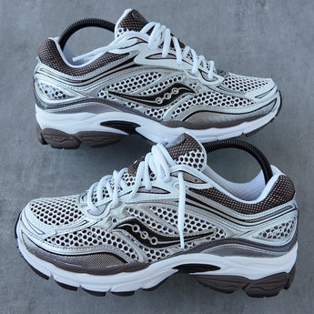 Saucony ProGrid Omni 9 OG White Brown - Image 1