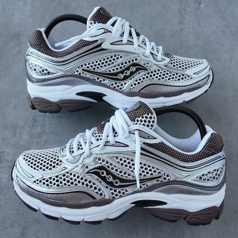 Saucony ProGrid Omni 9 OG White Brown - Image 1