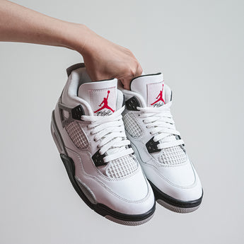 AJ4 “White Cement” 2025 GS — pair, top/quarter view