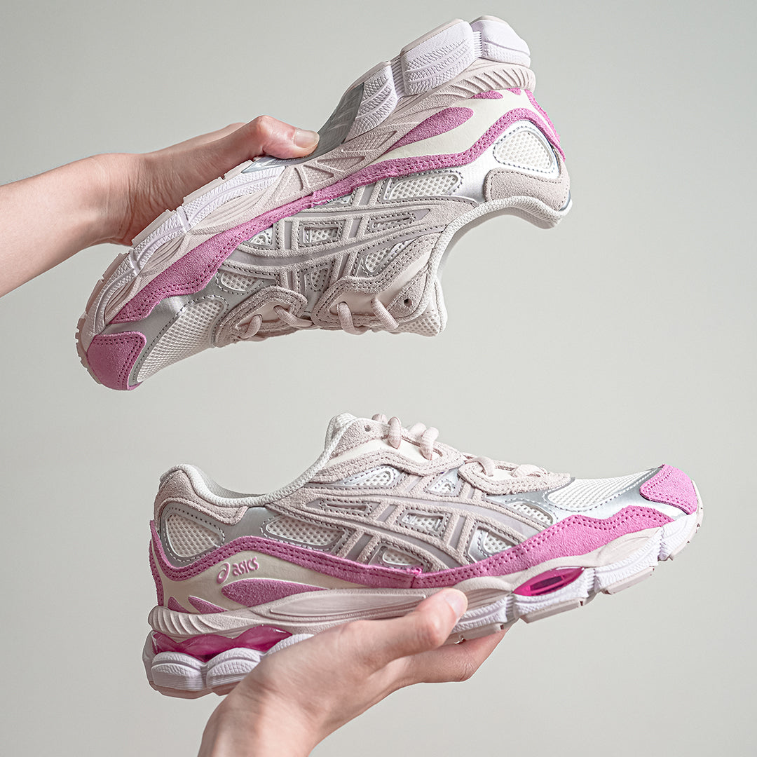 ASICS Gel NYC women’s “Cream Pink” – medial side