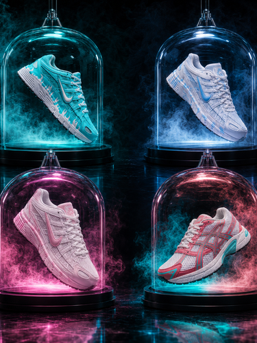 Custom trainers banner for Double Boxed UK