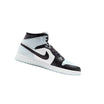 Jordan 1 Mid Black Aura Squadron Blue (DQ8426-002) - Double Boxed side profile