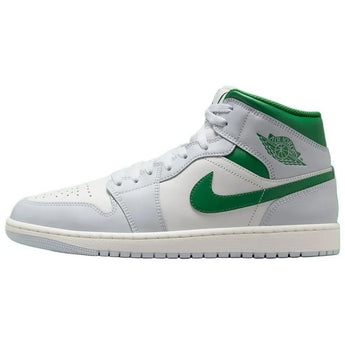 Jordan 1 Mid White Pure Platinum Pine Green (DQ8426-142) - Double Boxed product view 2