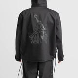 Air Jordan x Travis Scott 1/2-Zip Jacket 'Black' (DZ5488-010) - Double Boxed product view 5